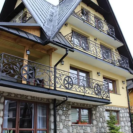 Pod Zielonym Wierchem Rum i privatbostad Zakopane